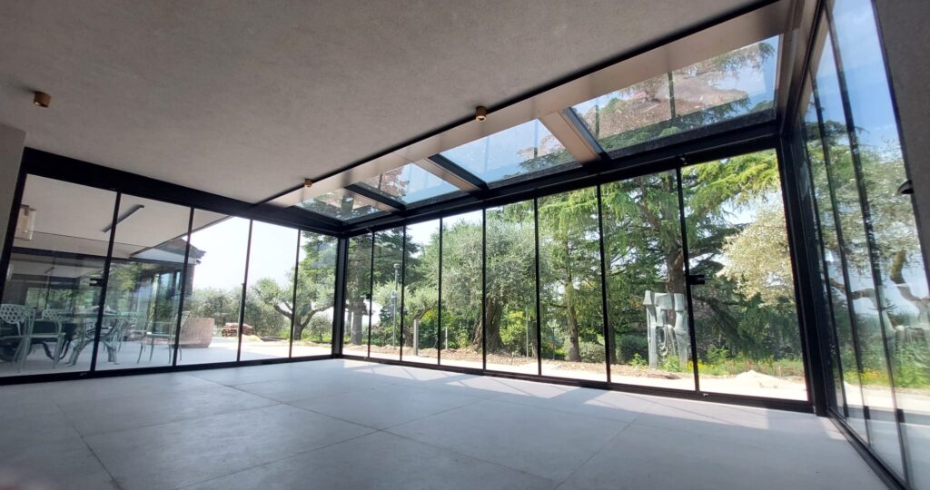 Villa privata con struttura ricettiva – Comfort e design contemporaneo 8 bocchi 8 veranda BeB 1