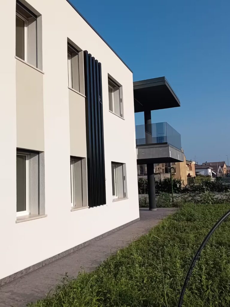 Facciata e Parapetti per un nuovo Complesso Condominiale a Verona 5 Facciate complesso condominiale nuova costruzione 1