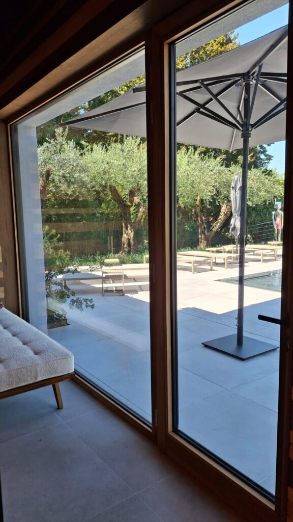 Design Termico e Naturale – Vetrata per Sauna in una Villa in Valpolicella 3 Sauna Villa Valpolicella 3