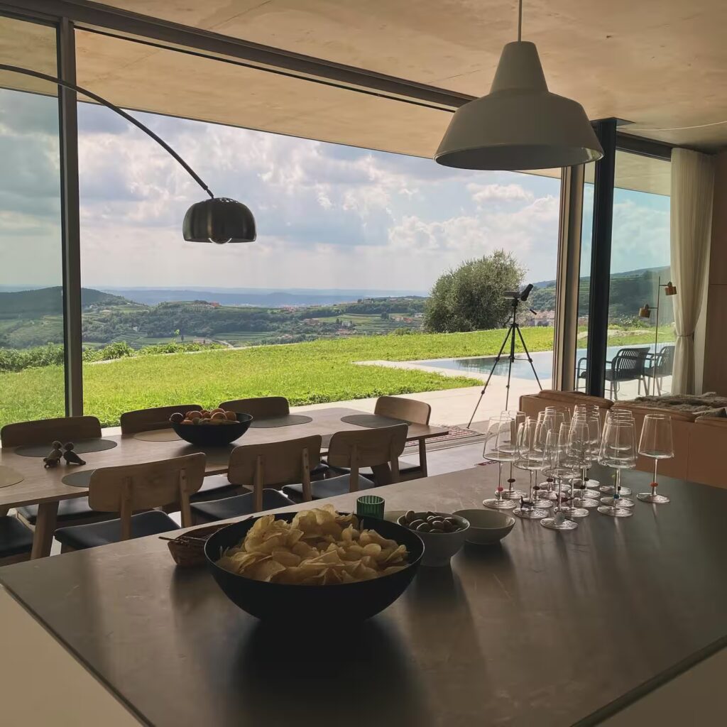 Scorrevoli a Scomparsa per una Villa sulle colline di Negrar (VR) 7 Scorrevoli Minimali Negrar 3