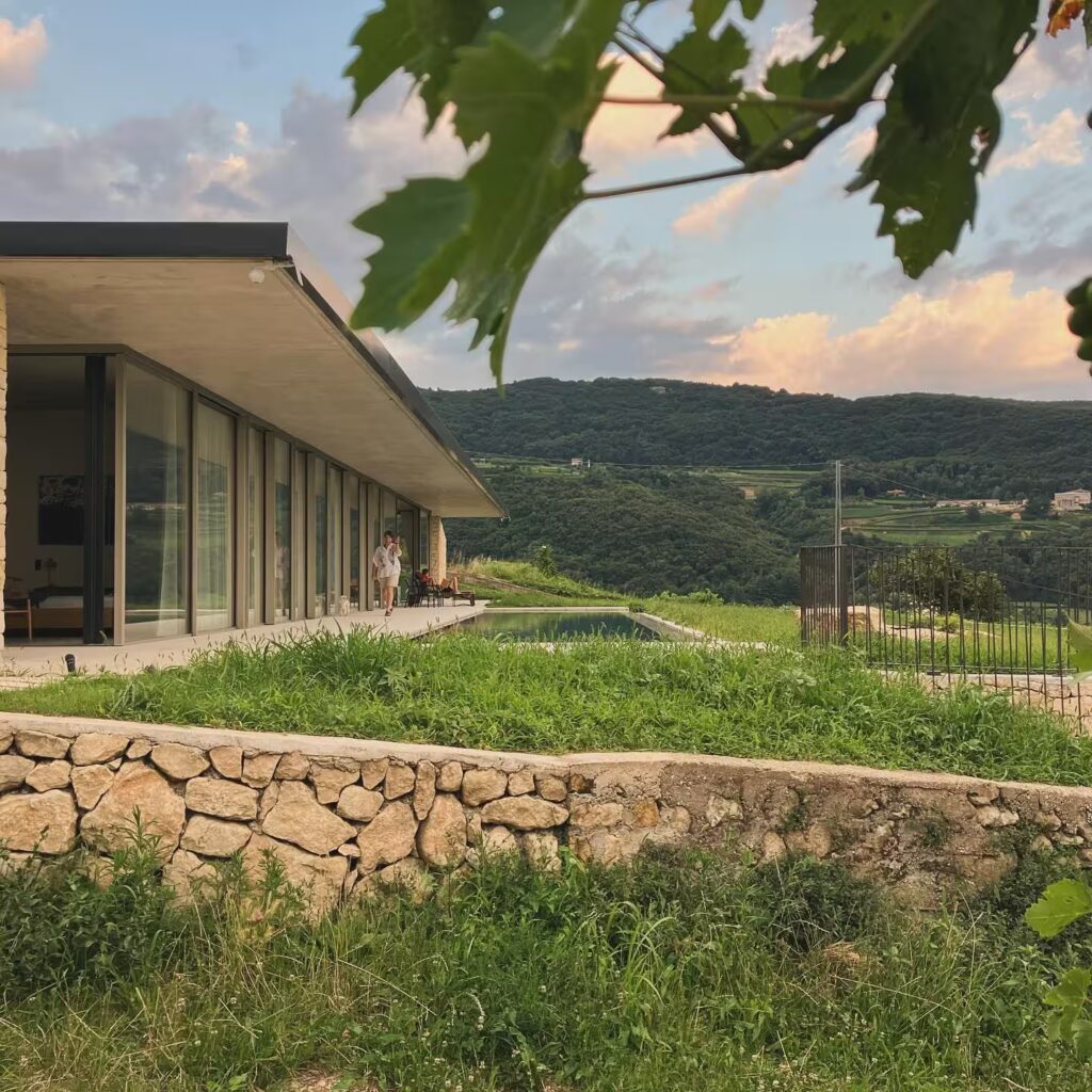 Scorrevoli a Scomparsa per una Villa sulle colline di Negrar (VR) 3 Scorrevoli Minimali Negrar 6