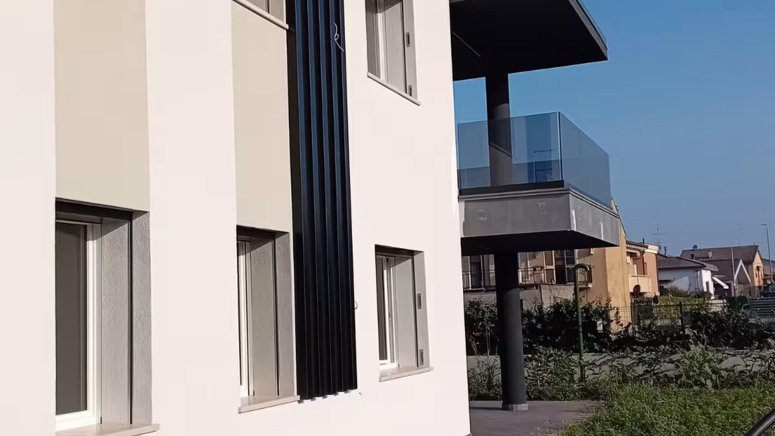 Facciate complesso condominiale nuova costruzione 1